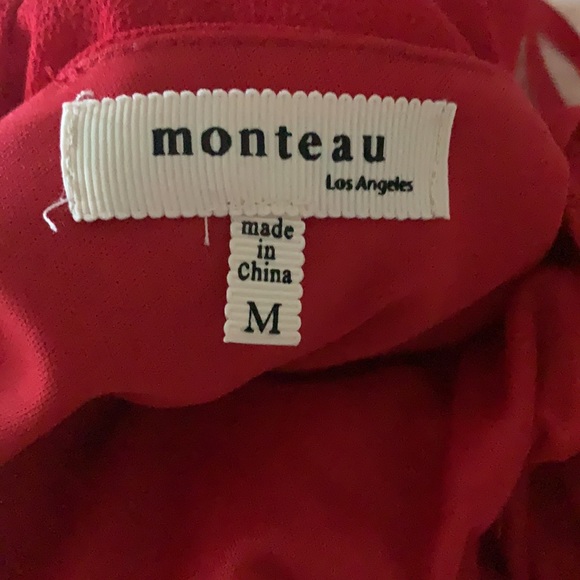 Beautiful Ruby red dress - like new size M - Picture 10 of 10